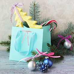 54Pcs 9 Colors Polyester Bowknot Ornament Accessories&nbsp;DIY-FH0008-60