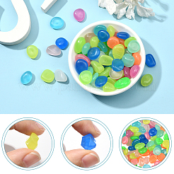 200g Luminous Acrylic Beads&nbsp;OACR-SP0001-79C