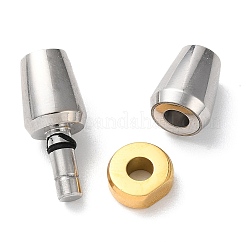 303 Stainless Steel Bayonet Clasps&nbsp;STAS-C076-01B