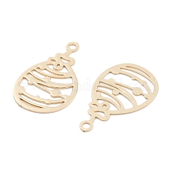 Long-Lasting Plated Brass Pendants&nbsp;KK-K336-56KCG