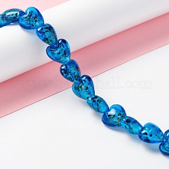 Handmade Lampwork Beads Strands&nbsp;LAMP-D015-09G