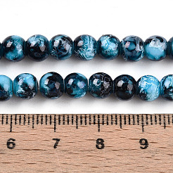 Baking Paint Glass Beads&nbsp;X1-DGLA-N003-6mm-A08