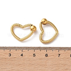 304 Stainless Steel Spring Gate Clasps&nbsp;STAS-A193-02G