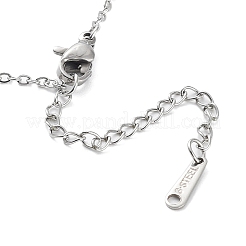 Non-Tarnish 304 Stainless Steel Pendant Necklaces for Women&nbsp;NJEW-C020-01P