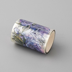PET Flower Decorative Tapes Stickers&nbsp;DIY-WH20007-292