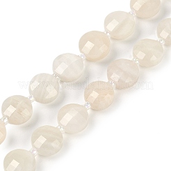 Natural White Moonstone Beads Strands&nbsp;G-B094-A17-01