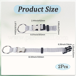 PP Adjustable Luggage Straps&nbsp;AJEW-WH20006-83B