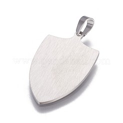 Tarnish Resistant 304 Stainless Steel Pendants&nbsp;STAS-F200-02P
