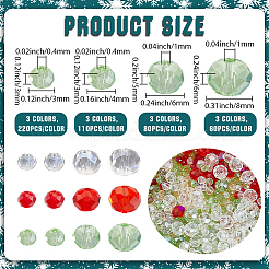 15Strands 12 Styles Electroplate Glass Beads Strands&nbsp;EGLA-PA0001-11