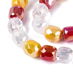 Electroplate Mixed Styles Glass Beads Strands&nbsp;EGLA-N022-13A-A05