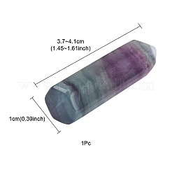 Natural Fluorite Pointed Beads&nbsp;G-YW0001-40