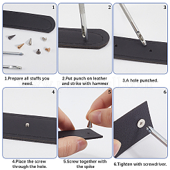 Zinc Alloy Rivets&nbsp;DIY-GF0010-81C