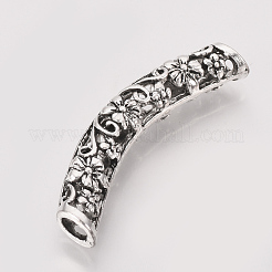 Tibetan Style Alloy Tube Beads&nbsp;LS-TIBE-T011-86AS-LF