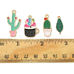 16Pcs 4 Styles Alloy Enamel Pendants&nbsp;ENAM-FS0001-86