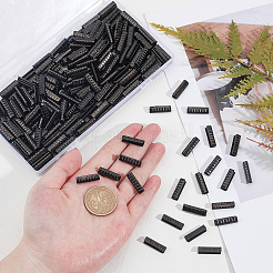 350Pcs Column Zinc Alloy Shoelace Buckle Connectors&nbsp;FIND-GA0001-90