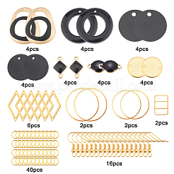 DIY Dangle Earring Making Kits&nbsp;DIY-SC0013-18G