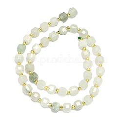 Natural Tianshan Cui Quartzite Beads Strand&nbsp;G-I376-D03-01