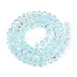 Transparent Glass Beads Strands&nbsp;X-EGLA-N016-6mm-01
