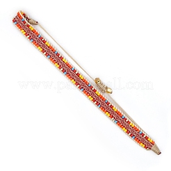 Adjustable Nylon Cord Braided Bead Bracelets&nbsp;BJEW-Z013-37