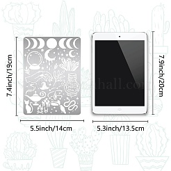 Magic Theme Stainless Steel Metal Cutting Dies Stencils&nbsp;DIY-WH0289-085