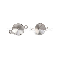 304 Stainless Steel Connector Charms&nbsp;STAS-B108-02P-01