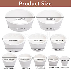 10Pcs Rubber Buchner Funnel Flask Adapters&nbsp;AJEW-WH0270-079