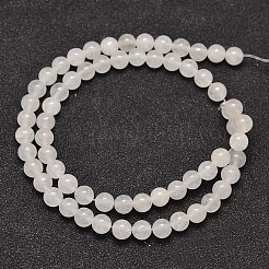 Natural Malaysia Jade Bead Strands&nbsp;G-A146-6mm-A29