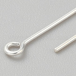 925 Sterling Silver Eye Pins&nbsp;STER-WH0019-25C-03