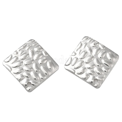 Non-Tarnish 201 Stainless Steel Stud Earrings Finding&nbsp;STAS-B035-05P