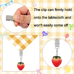 8Pcs Resin Imitation Fruit Tablecloth Weights&nbsp;HJEW-SW00128-01