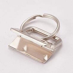 Iron Keychain Clasp Findings&nbsp;IFIN-WH0018-01