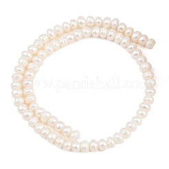 Natural Cultured Freshwater Pearl Beads Strands&nbsp;PA-CBAFEE8-17G