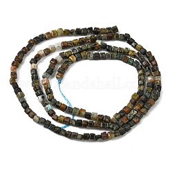 Natural African Turquoise(Jasper) Beads Strands&nbsp;G-RM241221-K6