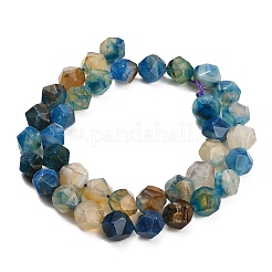 Natural Agate(Dyed & Heated) Beads Strands&nbsp;G-K425-B11-01
