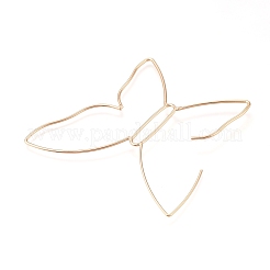 Brass Dangle Earrings&nbsp;LS-EJEW-H106-01G
