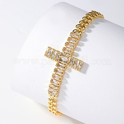 Elegant European and American Style Brass Leaf Link Chain Bracelets&nbsp;CY4061-1