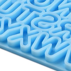 Letter A~Z Shape Holographic DIY Silicone Mold&nbsp;DIY-K063-13