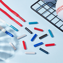 200Pcs 10 Colors ABS Plastic Aglets for Shoelaces&nbsp;FIND-PH0021-21