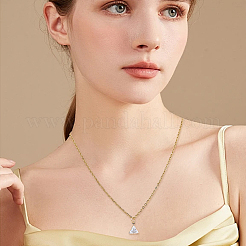 30Pcs 5 Styles Brass Cubic Zirconia Charms&nbsp;ZIRC-SC0001-40