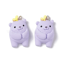 Opaque Resin Pendants&nbsp;RESI-G046-08P