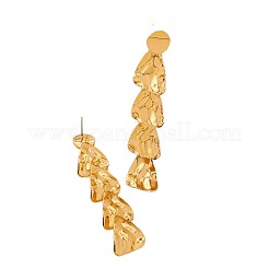 Alloy Nuggets Tassel Stud Earrings&nbsp;FS-WGA2C32-01