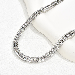Elegant 201 Stainless Steel Wheat Chain Necklaces for Daily Layering and Vacation Style&nbsp;NT2171-2