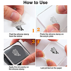 PVC Plastic Stamps&nbsp;DIY-WH0167-57-0142