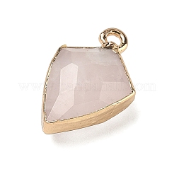 Natural Rose Quartz Pendants&nbsp;G-K422-01G-13