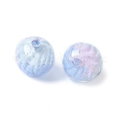 Two Tone Transparent Acrylic Beads&nbsp;OACR-D304-02B