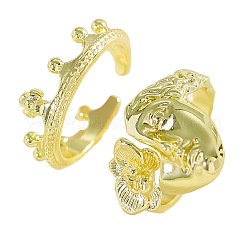 Brass Cuff Open Rings&nbsp;WG7BCD2-02