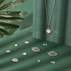 DIY Blank Photo Pendant Making Kit&nbsp;DIY-UN0004-17