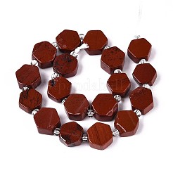 Natural Red Jasper Beads Strands&nbsp;G-P534-A19-02
