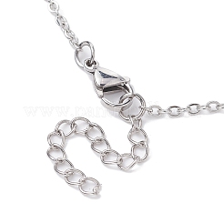 3Pcs 3 Style 304 Stainless Steel & Brass Macrame Pouch Empty Stone Holder for Pendant Necklaces Making&nbsp;NJEW-JN04442