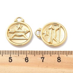 PVD Vacuum Plating 304 Stainless Steel Rhinestone Pendants&nbsp;STAS-R130-01G-07